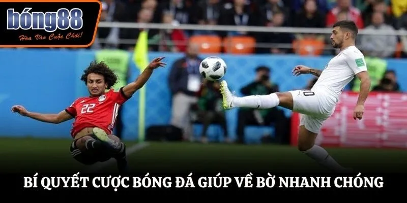 Bí quyết cược bóng đá giúp về bờ nhanh chóng