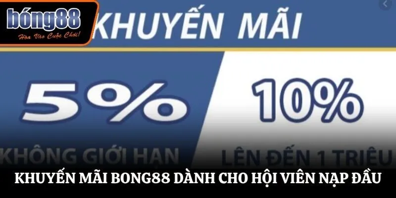 Khuyến mãi BONG88 dành cho hội viên nạp đầu